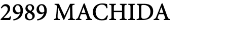MACHIDA