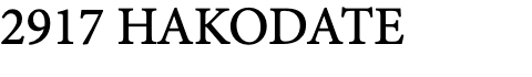 HAKODATE