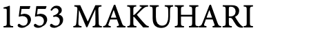 MAKUHARI
