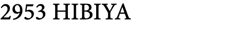 HIBIYA
