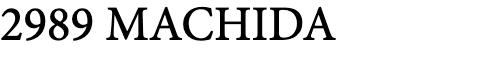 MACHIDA