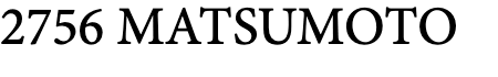 Matsumoto