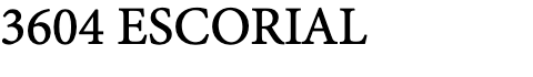 ESCORIAL