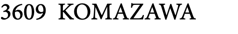 KOMAZAWA