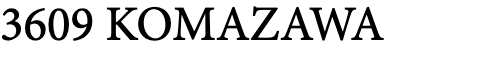 KOMAZAWA