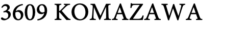 KOMAZAWA