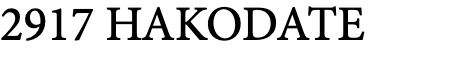 HAKODATE
