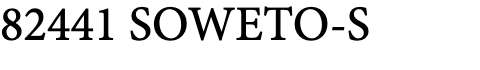 SOWETO-S
